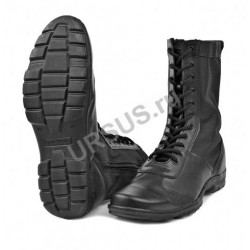 Ботинки с высоким берцем комбинированные 