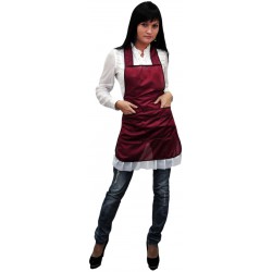 Фартук нейлоновый бордовый