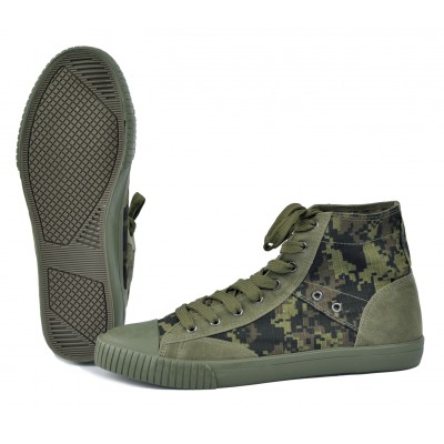 Кеды, камуфляж, пвх