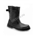 Сапоги мужские бортопрошивные комбинированные с рег. голенищем