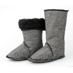 Чулки утепляющие на искусственном меху (30см)