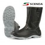 Сапоги кожаные НЕОН PU-TPU