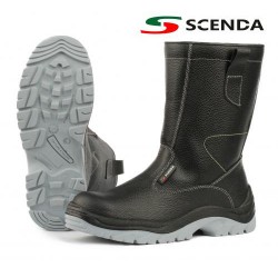 Сапоги кожаные НЕОН PU-TPU