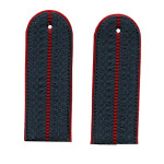 Погоны МВД Младшего офицерского состава с кантом