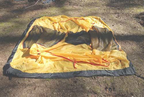 Разложить внутреннюю палатку. Инструкция по Rondo 3 Plus